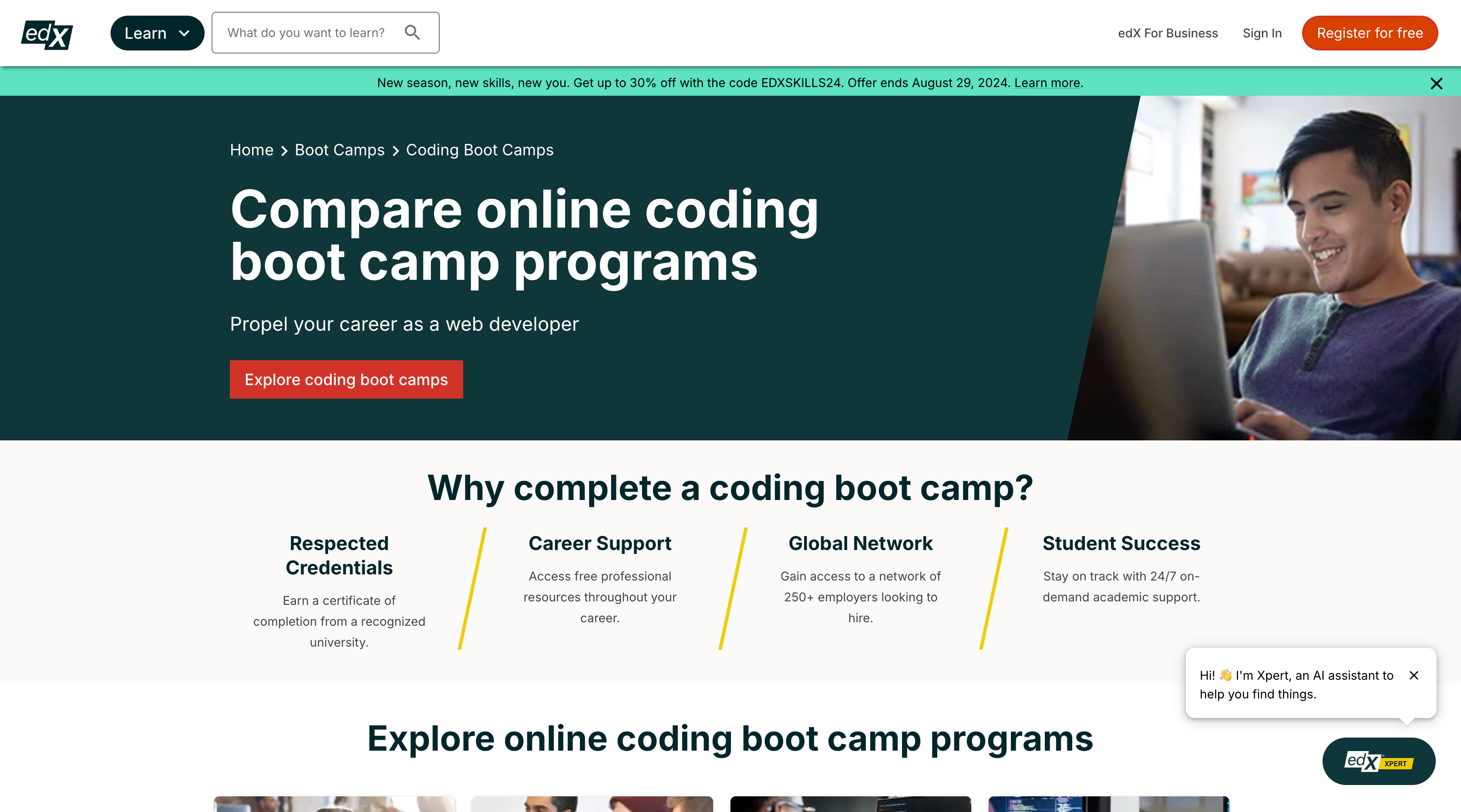 edX Boot Camps